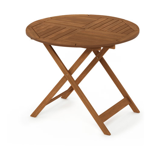 Blue Elephant Draco Folding Wooden Bistro Table & Reviews Wayfair.co.uk